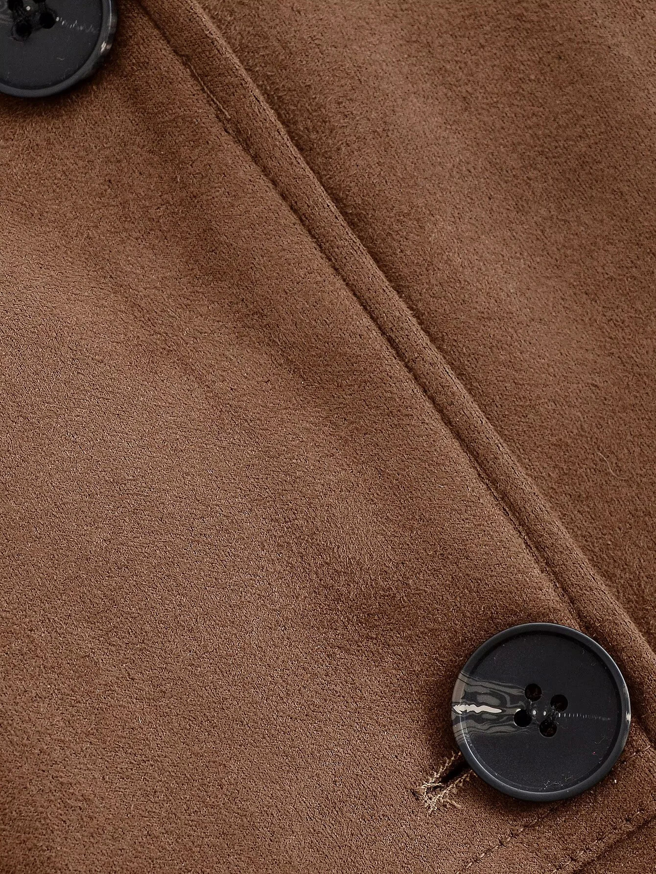 제라인스 가을 미국 여성 의류 레트로 캐주얼 패션 기품있는 라펠 긴팔 스웨이드 수트 재킷