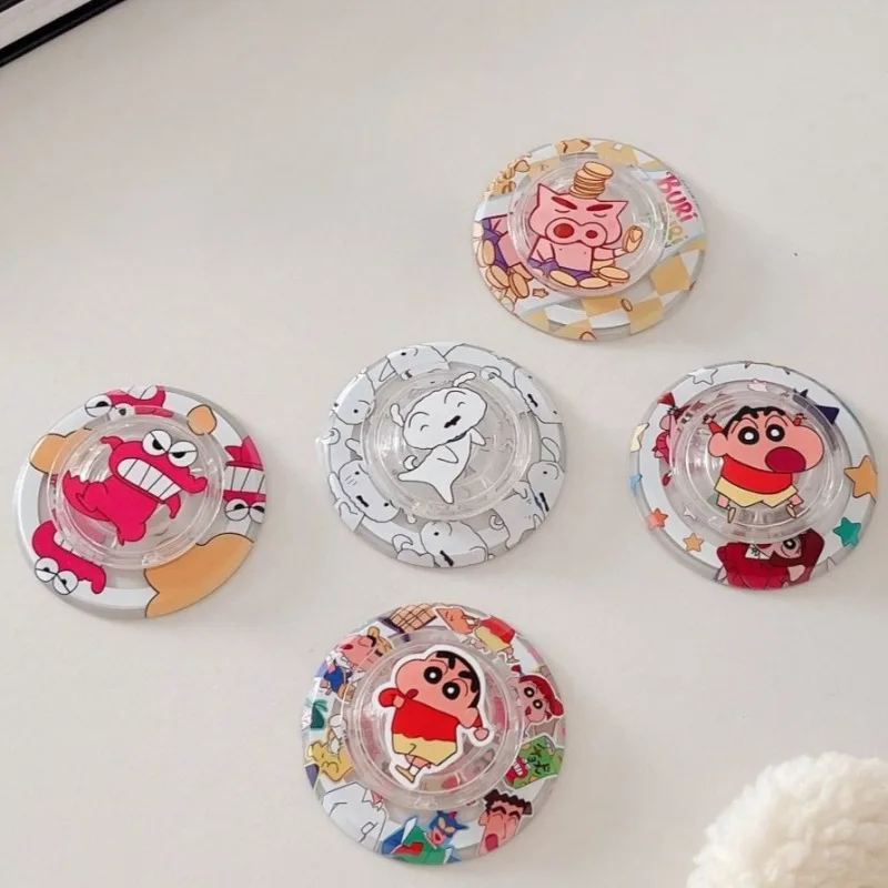 

Cute Crayon Shinchans Magnetic Phone Stand for For IPhone Xiaomi Huawei Samsung Acrylic Bracket Magsafe Standing Accessories