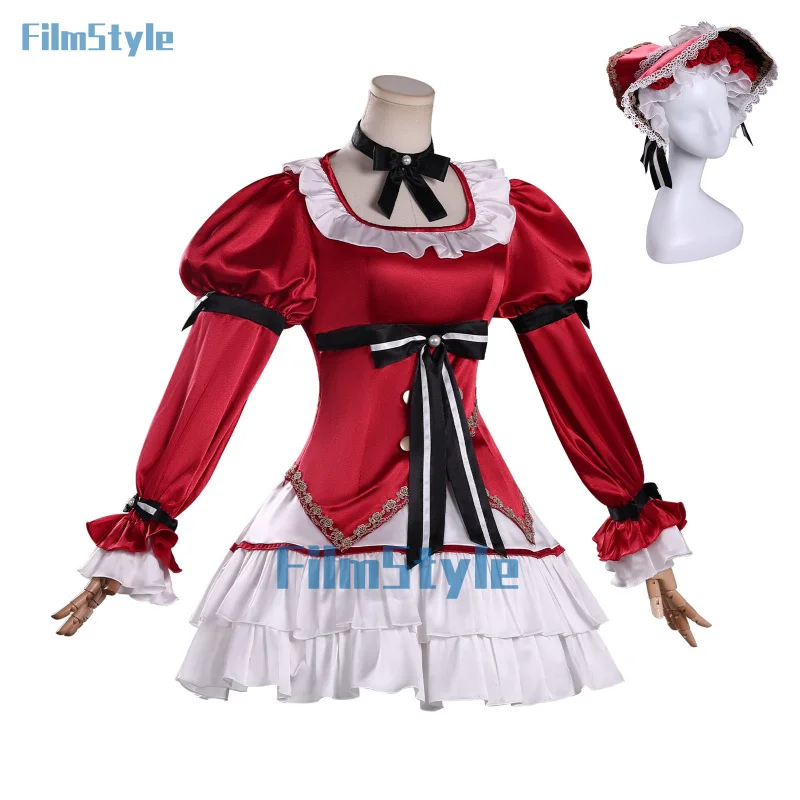 

Game Identity Ⅴ Gardener Emma Woods Cosplay Costume Uniform Halloween Carnival Party Christmas Play Role Clothes Clothing