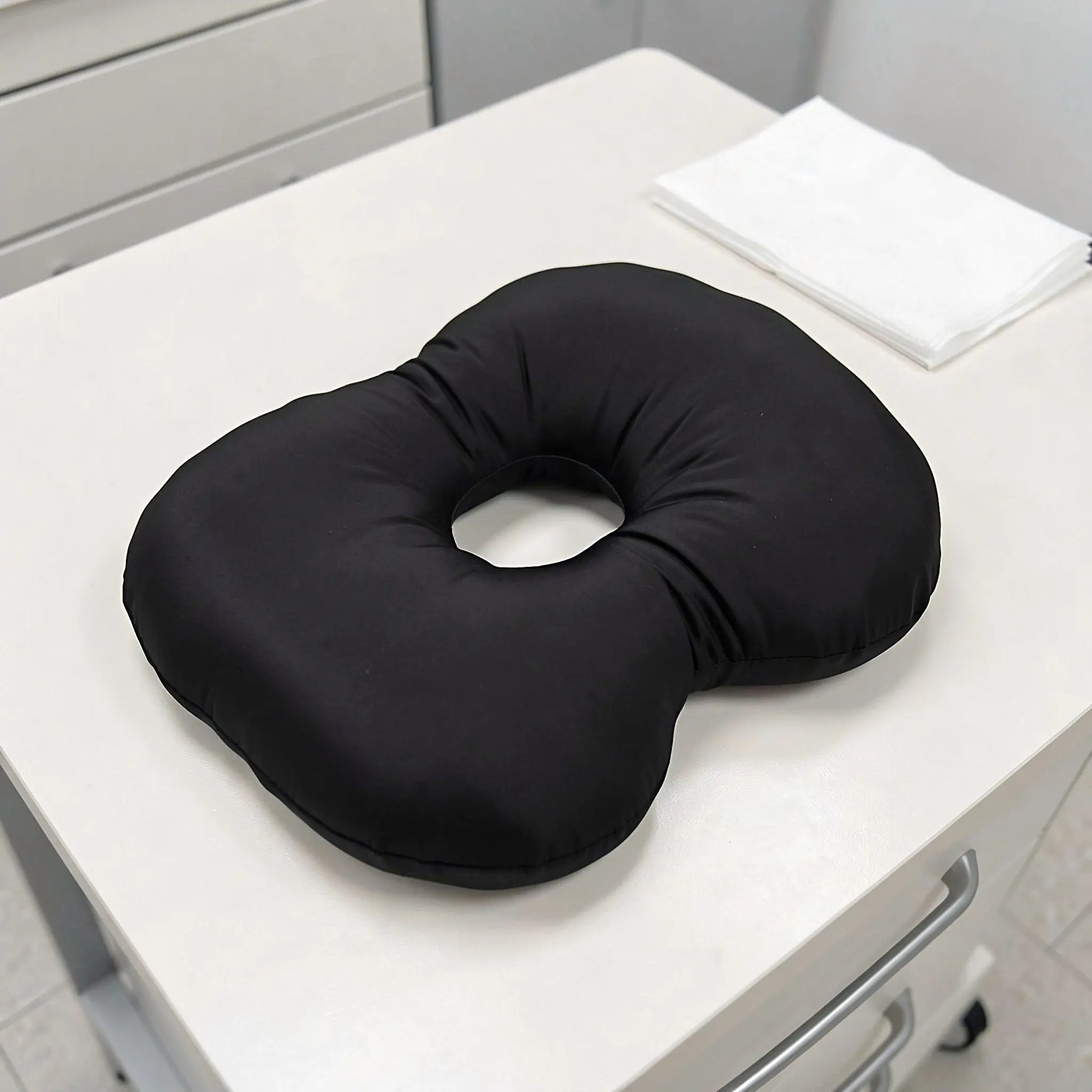 Ear Piercing Pillow Hole Black Sensitive Ears Cushion Side Sleeper Pain Relief Ear Piercing Aftercare Sleep Pillow