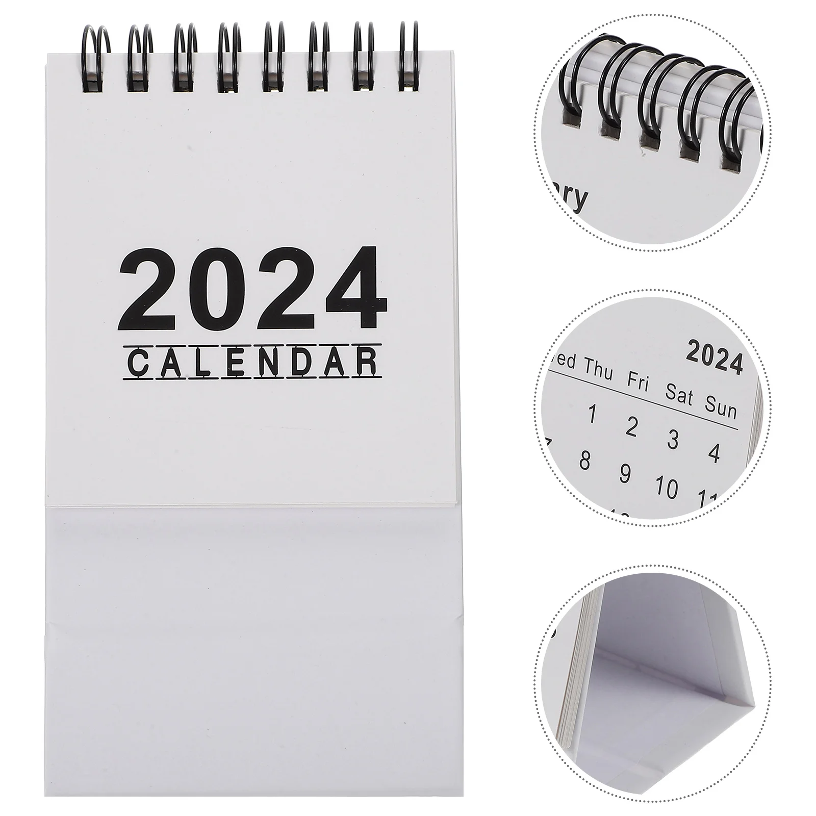 

Advent Calendars Daily Standing Household 2024 Desk Office White for Table Mini