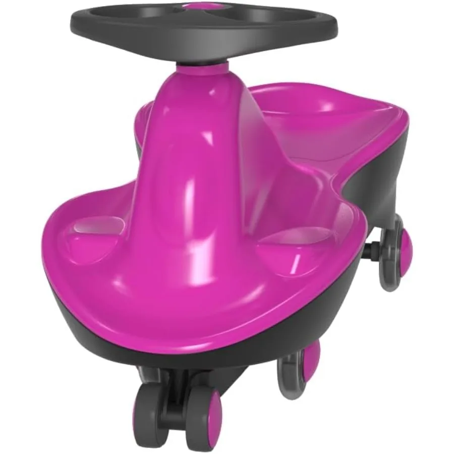 Coleção esportiva carro de balanço com roda LED totalmente montado, brinquedo sem baterias, apenas torcer Wiggle e vá melhor Ride-on T