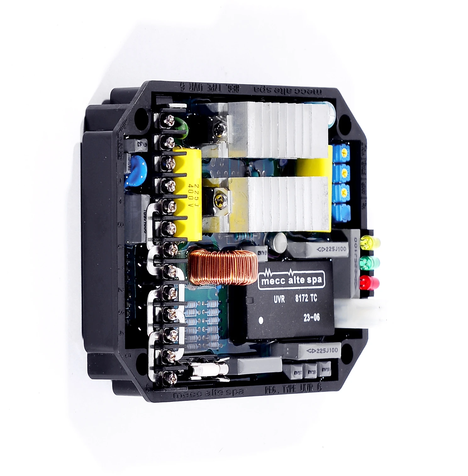 Imagem -03 - Regulador de Tensão Automático Alternador Sparts Avr para Disel Generator Uvr6