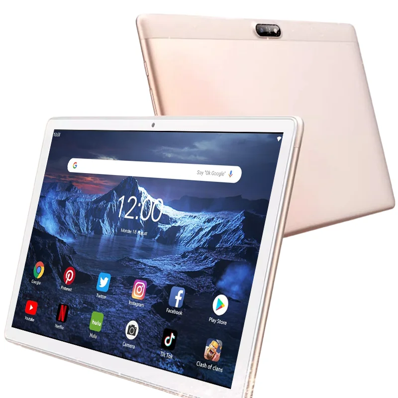 10.1 INCH M106 Phone Call Tablet Android 8.0 CPU 2GB RAM 32GB ROM Q1 MediaTek MTK9797 Quad Core 1.3GHz 1920 x1200 IPS IPS Screen