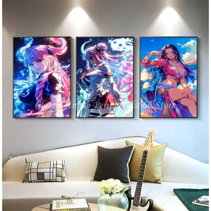 Classics Anime One Piece Boa Hancock‌ Poster HD Picture Printing Canvas Painting Creative Home Art Wall Decoration Painting