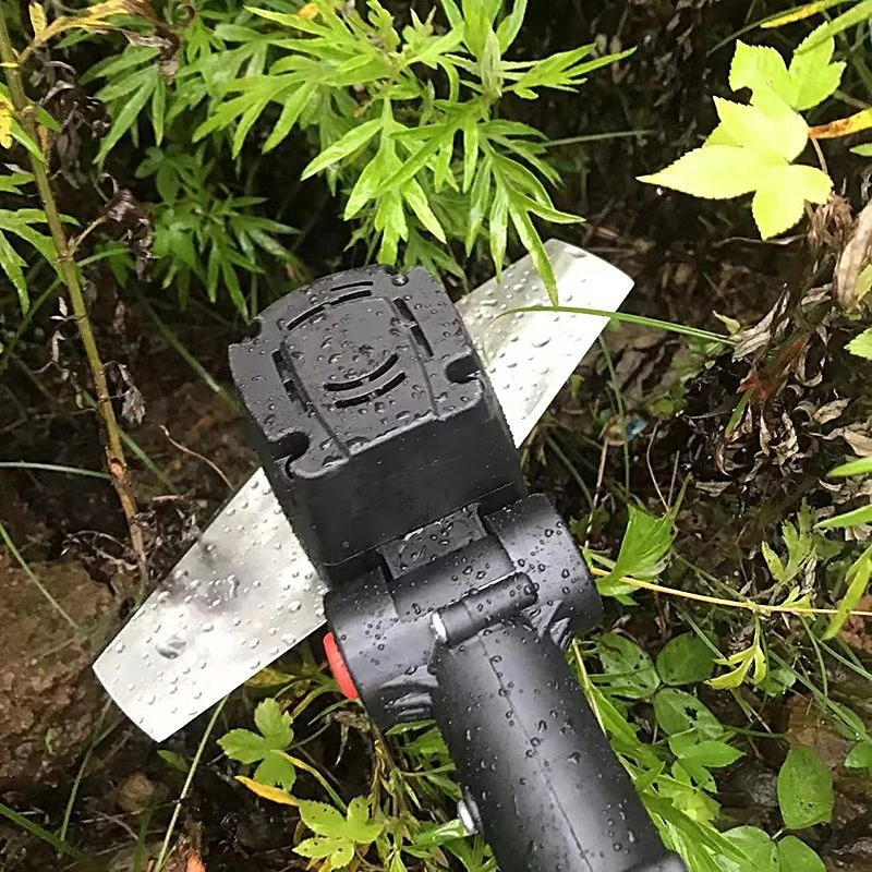 Garden accessories: Lawn mower blade, diamond-shaped manganese steel thickened blade head, specialized straight blade for lithiu