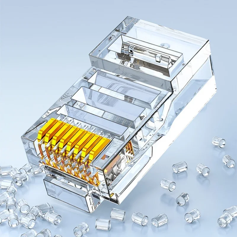 100Pcs Rj 45 Crysta…