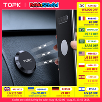 TOPK Magnetic Phone Holder for Car Air Vent Magnetic Phone Mount for Car,Car Phone Holder Mount for Cell Phones and Mini Tablets