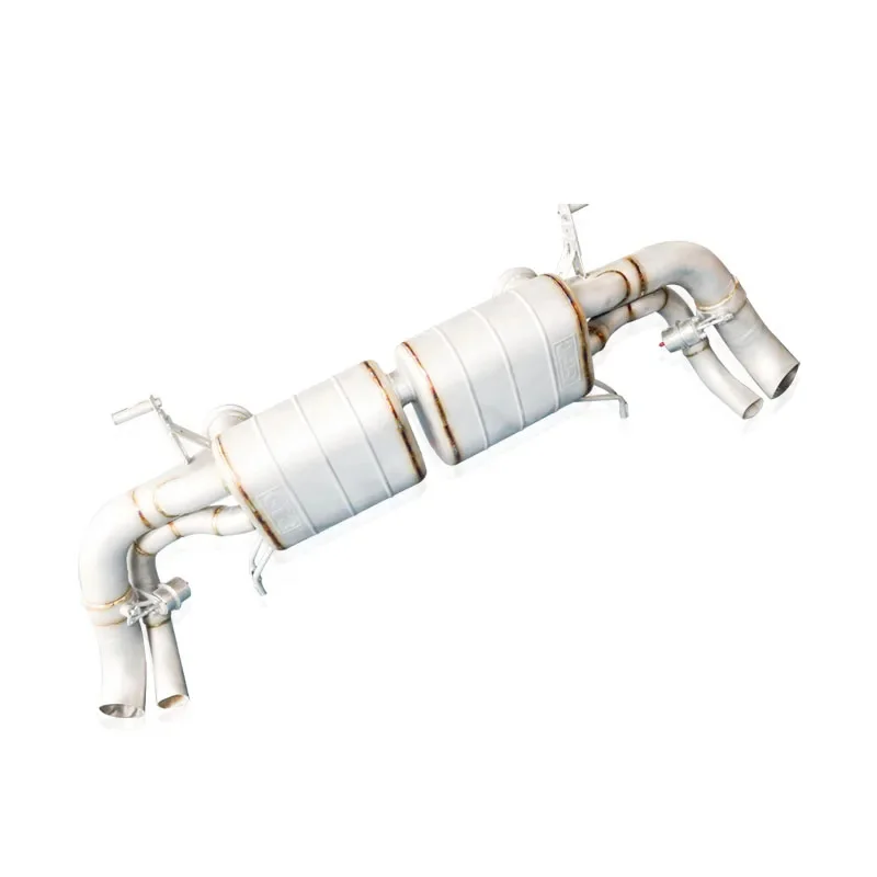

[Custom product] Suitable for 17-19 Lamborghini Gallardo 5.2L v10 Catback with valve exhaust system muffler