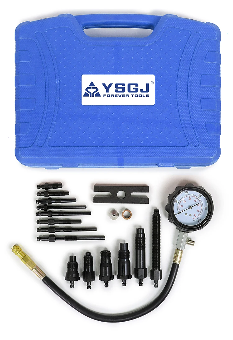 あらゆる車両に対応するプロ仕様の自動車工具 TU-15B ディーゼルトラック用シリンダー圧力計