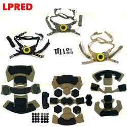 Wendy Helmet Suspension System Memory Foam Padding Kit Helmet Pads for Team Wendy Helmet Suspension Hanging System Strap Pad