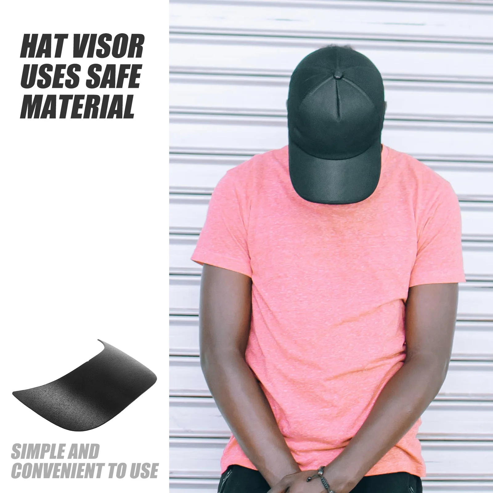 

20Pcs Baseball Hat Visor Replacement Convenient Sun Proof Visor Outdoor Activity Accessory Hat Accessory