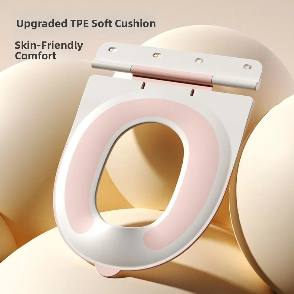 Splash-proof Baby Potty Seat Nonslip Suction Cup Fixation Children Potty Chair Pad Waterproof Easy To Wash