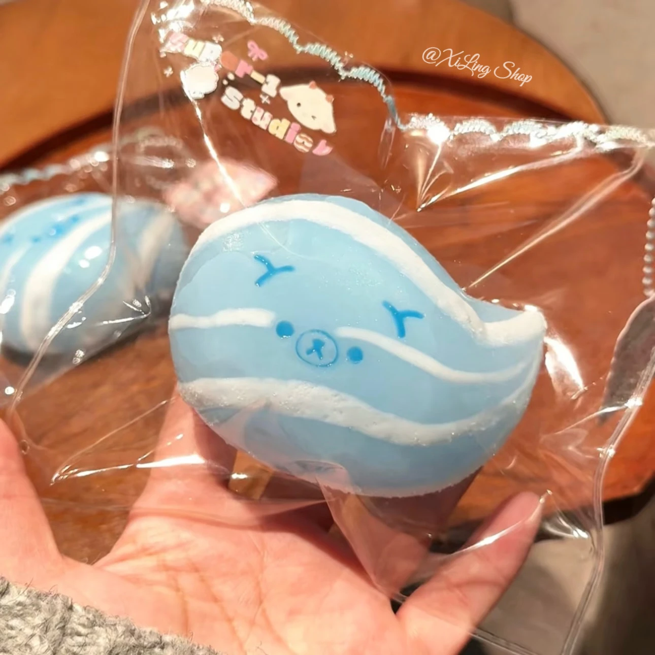 BUTTER Sensation! 1Pc Handmade Taba Squishy soft toy- Toothpaste Bear shaped to relieve stress - Food grade silicone