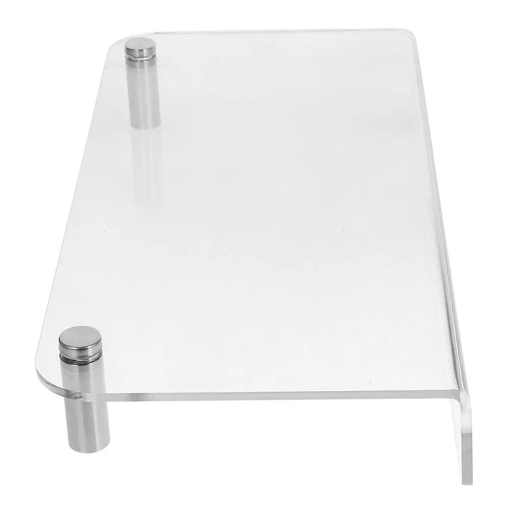 Modern Monitor Riser Stand Desktop Organizer Laptop Stand Computer Screen Riser Multi Purpose Desk Shelf Space Saving