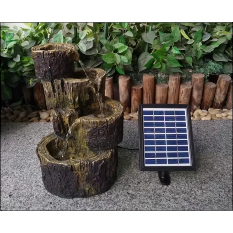 

Solar Panels Water Fountain for Garden Decoration