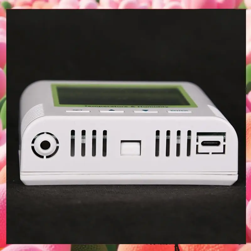 TH20BL بلوتوث مسجل درجة الحرارة والرطوبة درجة الحرارة الجوية ومقياس الرطوبة مع مسبار مدمج-ABJU