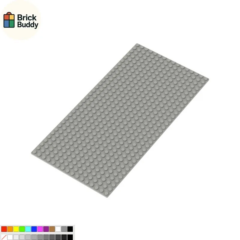 MOC Component Model 3857, 16x32 Single-Sided Base Plate Model 2748