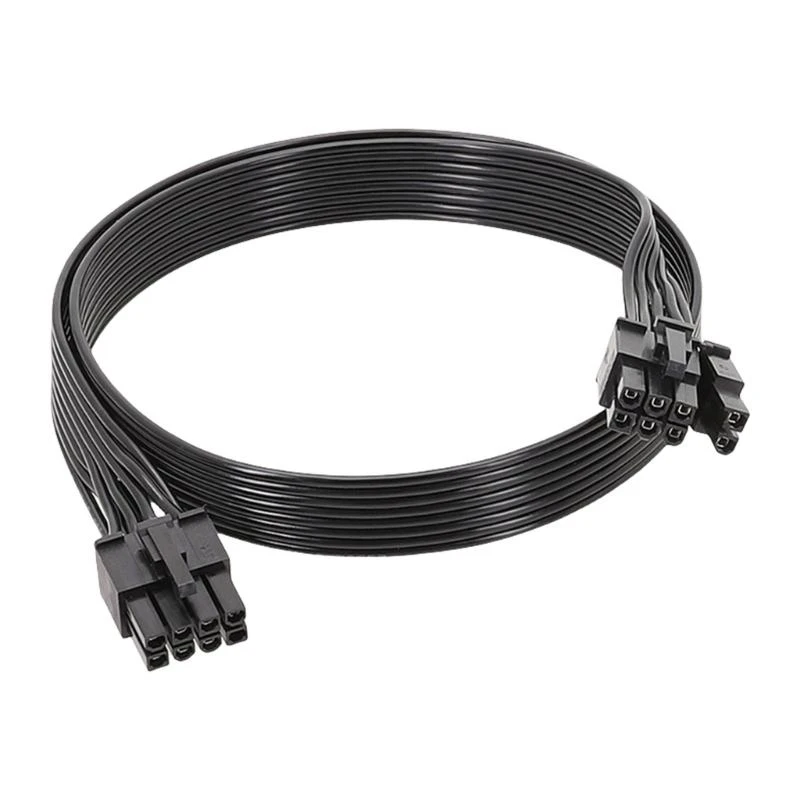 462E High Performances PCIE 50cm 8Pin to 6+2 Pin GPU Power Cable for Modulars PSUs
