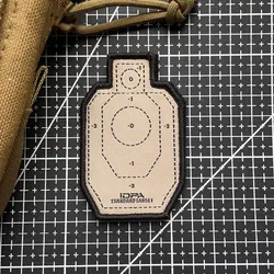 IDPA Stand Ardtarget Embroidery Patches Group Therapy 10 Rings Tactical Helmet Woven Label For Clothing Bag Decorate