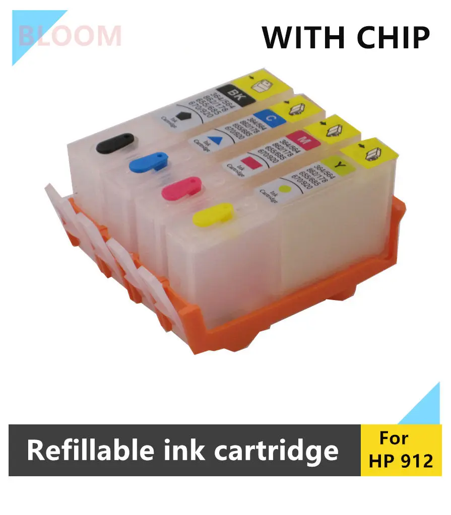 

for hp 912 XL Refillable Ink Cartridge Compatible for hp 912 ink cartridge OfficeJet Pro 8025e 8035e 8028e 8028 8015 8010