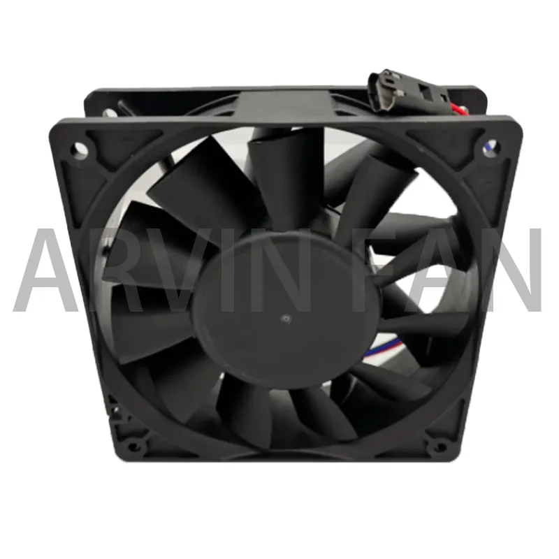 Original QFR1212HE-00 120*120*38mm DC12V 6.4A,Powerful High Speed CFM Air Flow Cooling Fan,DC 12V