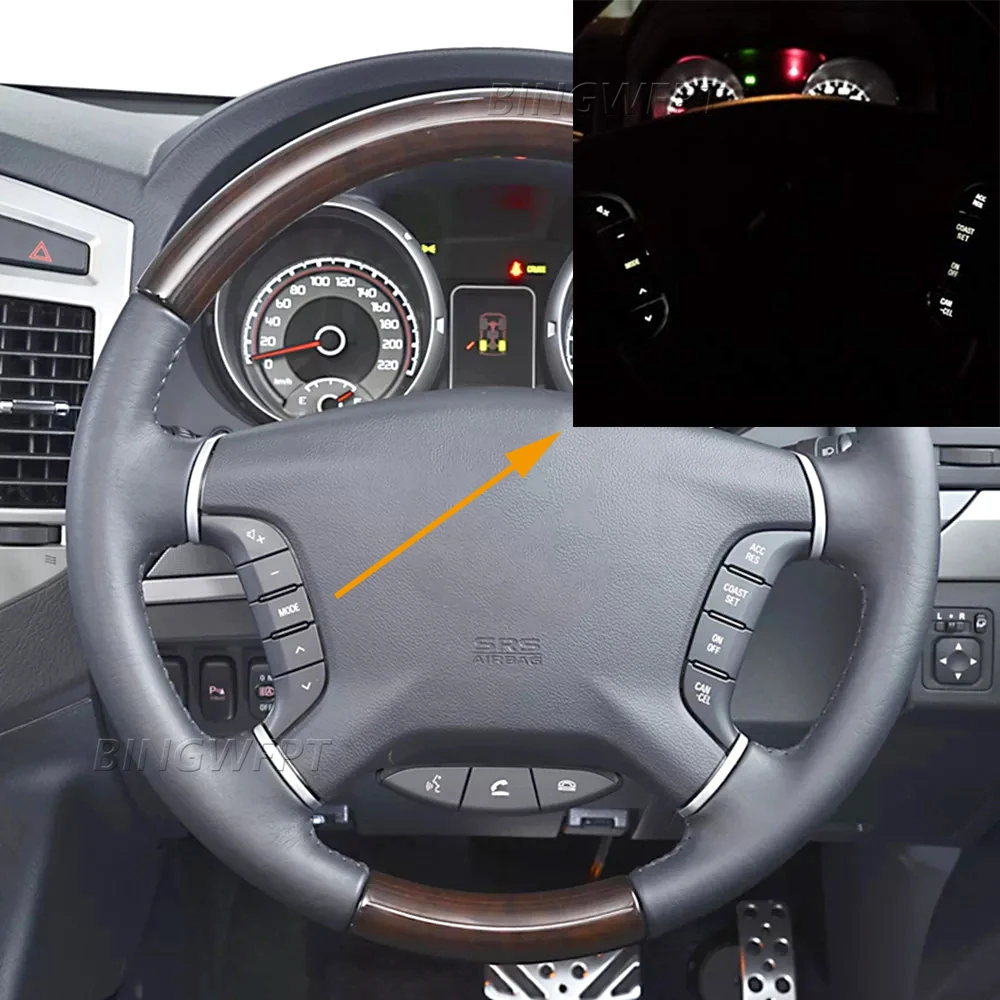 لميتسوبيشي باجيرو 2007 2008 2010 2011 2012 - 2019 عالية الجودة عجلة القيادة التبديل الصوت راديو زر التحكم 84250-PJL