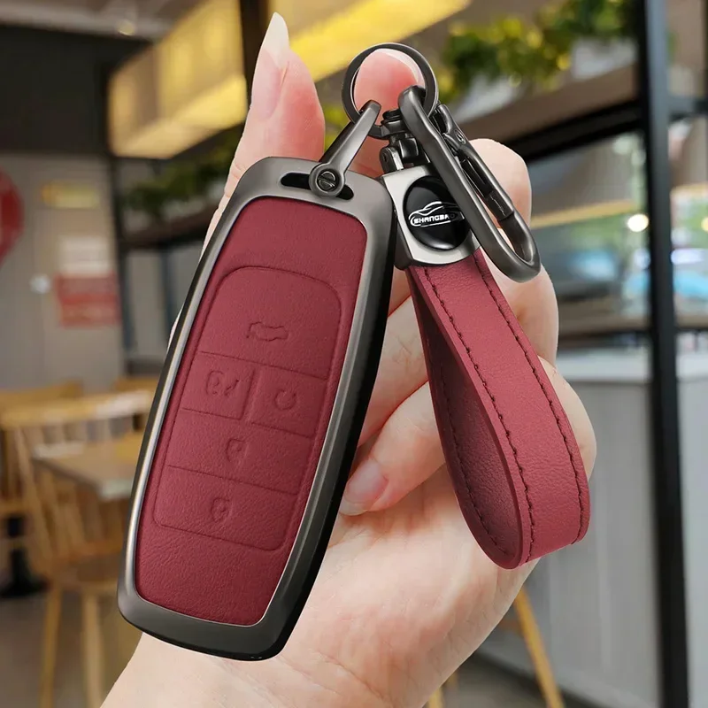 

Zinc Alloy Car Remote Key Case Cover For GAC New Energy Trumpchi GA6 GM6 Aion S V Y LX GS7 GS8 GS5 GM8 GS3 Keychain Accessories