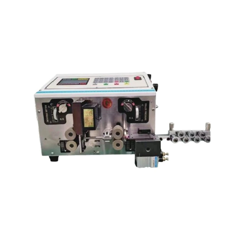 Computer automatic wire stripping machine Wire stripping machine, double parallel wire rehearsal line cutting strippin