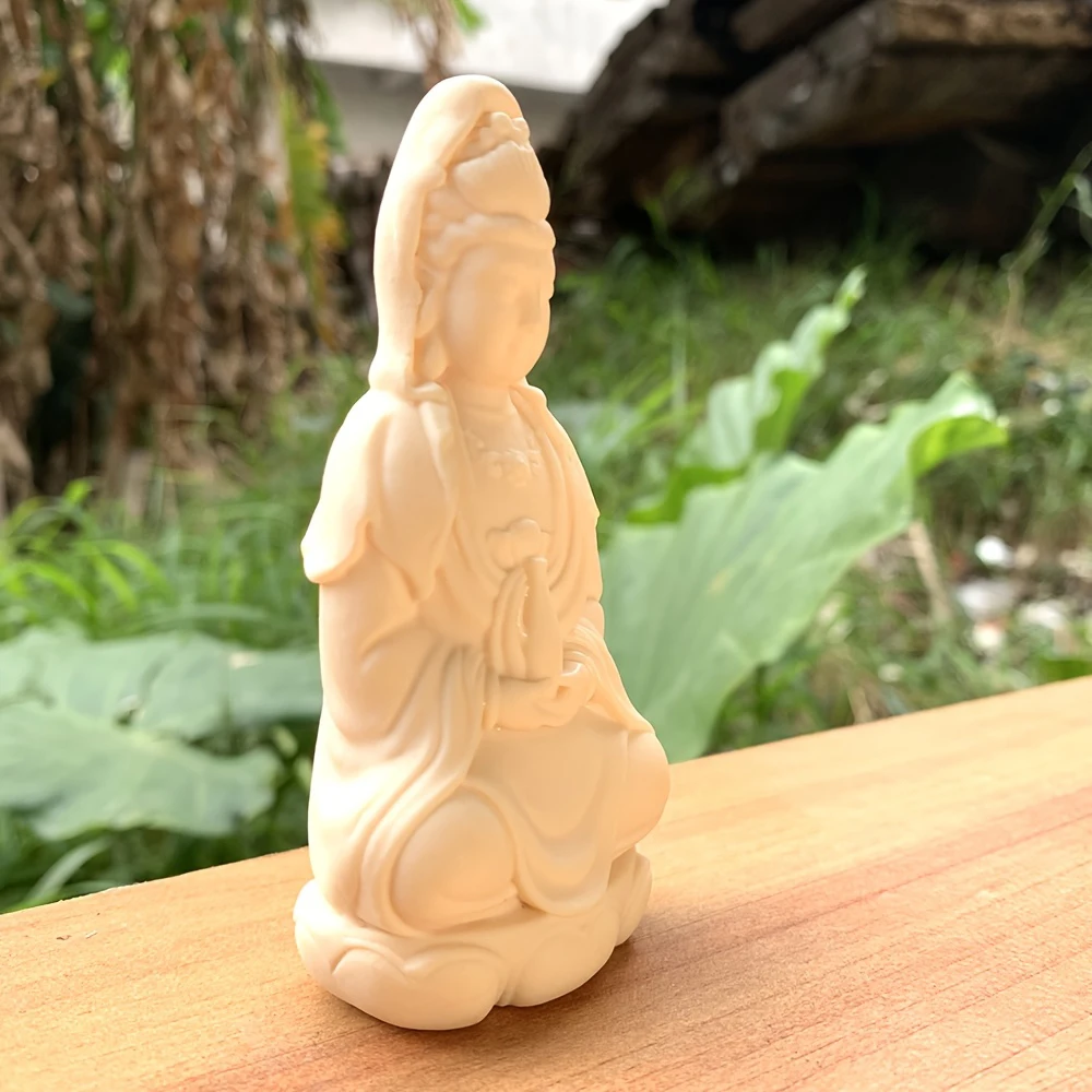 1個入り 3.9インチ 観音仏像飾り、芸術的なスタイル、休日 - Resin Artist のレビューと価格