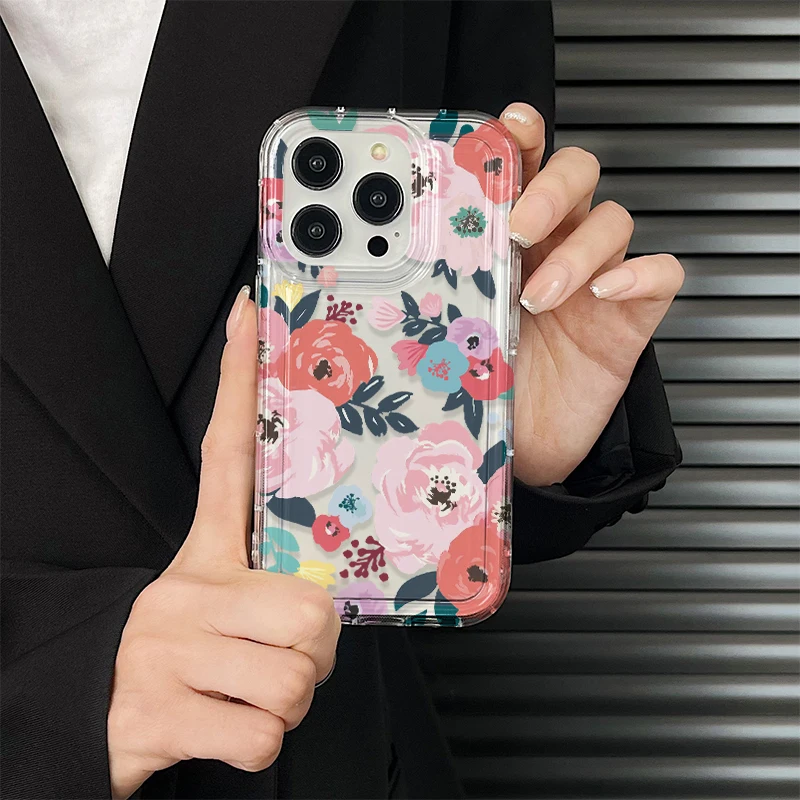 J3134 Fall Prevention Cushion Type For Samsung Galaxy A14 A34 A54 A52 A51 A72 A73 A12 A32 A23 A42 Case DIY Soft TPU Cover