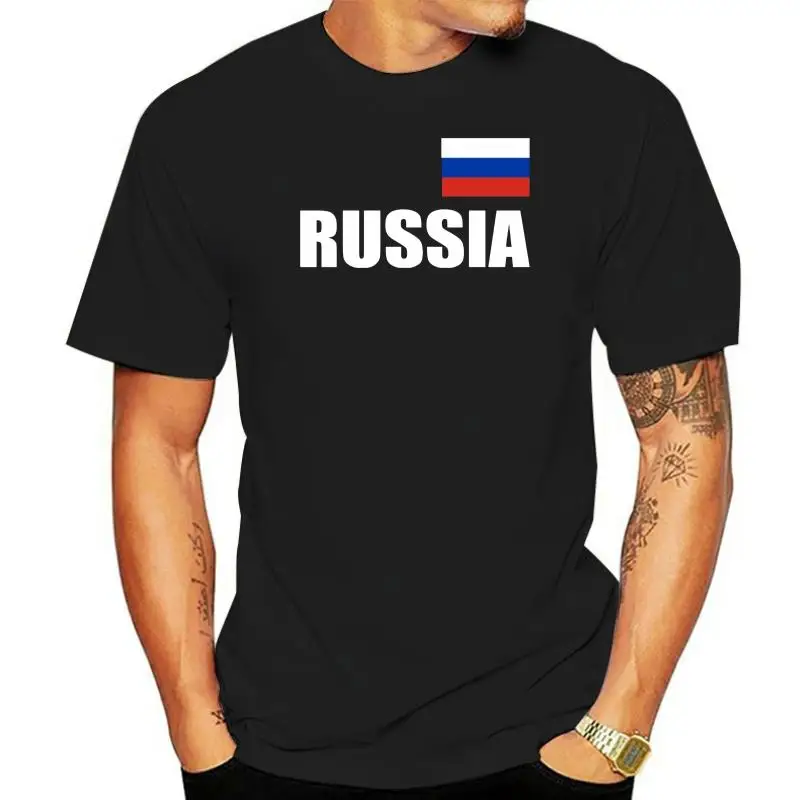 Summer New Arrvial T-Shirt Summer Style Fashion Men T Shirts Russia Flag Men Tee Shirt Tops Short Sleeve  Fitness Tee