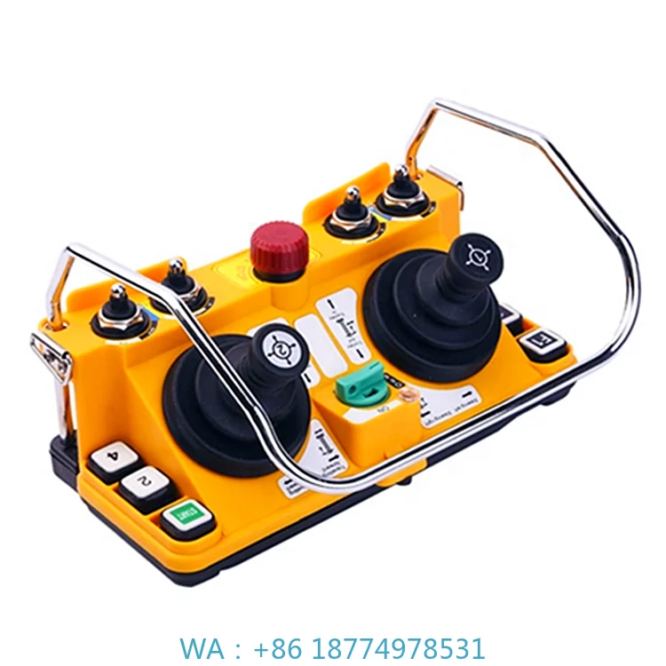 

Промышленный беспроводной джойстик крана с дистанционным управлением F24-60 Радиосистема дистанционного управления Промышленная система