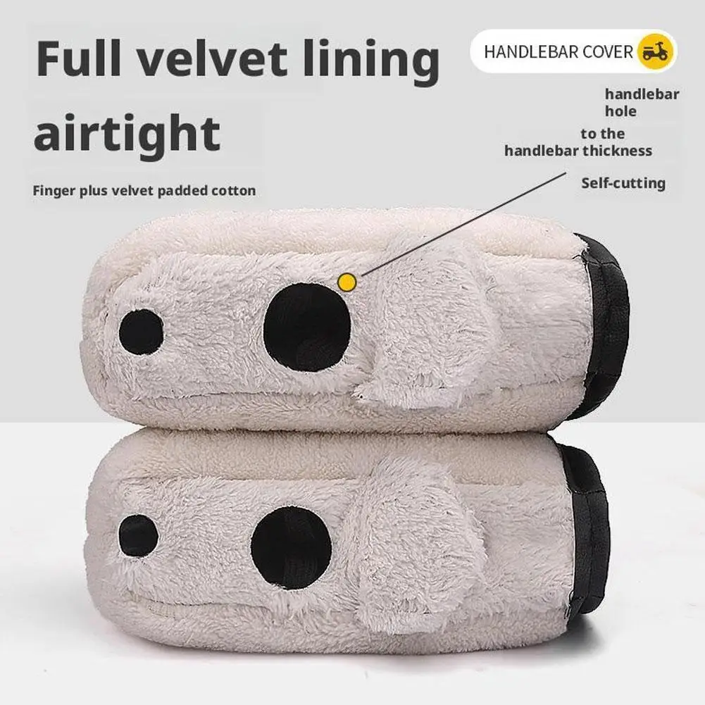 

Motorcycle Handlebar Muffs Winter Equipment Mitts Warmer Gloves Waterproof Handmuffs Bicycle Handle Cover Hand Covers Warmers