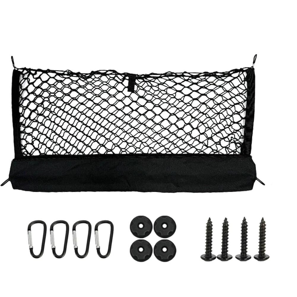 

Envelope Style Truck Bed Cargo Net with Double Expansion Layers for Securing Cargo and Increasing Storage Efficiency on