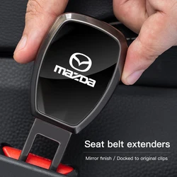 1Pc Car Seat Belt Pad Extended Buckle Plug Buckle Car Accessory For Mazda 3 6 CX5 2 CX3 CX9 MX5 RX8 Axela Demio Atenza MS GJI GH