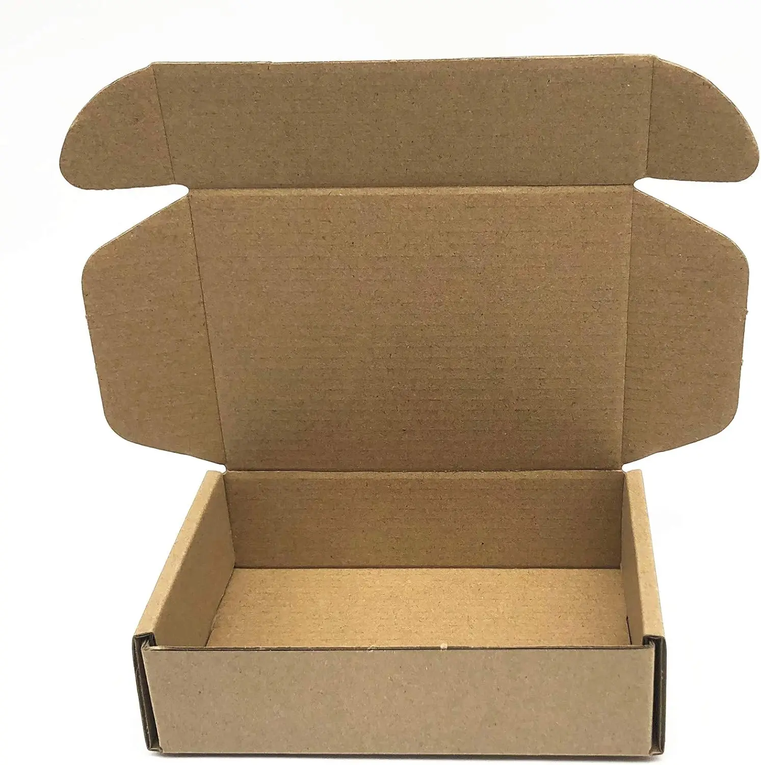 

50 Pack 6x4x1.6" Corrugated Cardboard Shipping Boxes, Small Mailing Boxes for Storage
