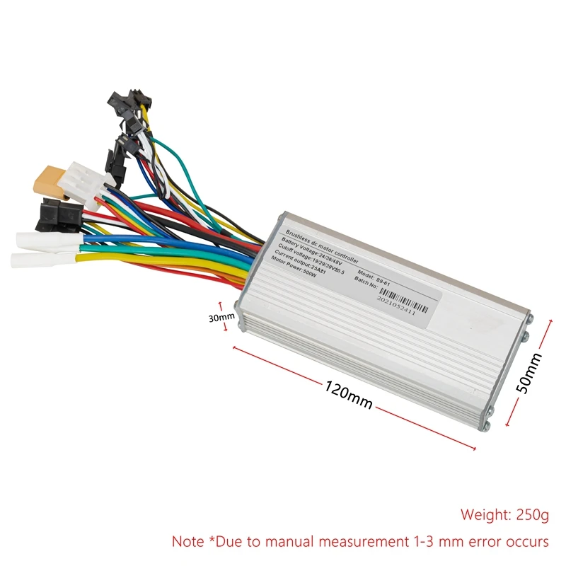 8 Inch Hub Motor Electric Scooter 36V 48V 350W 500W Wheel Motor with Brushless Controller Electric Scooter Motor Kit