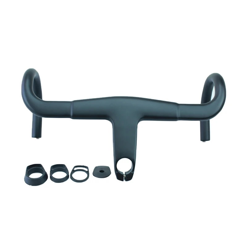 High Quality Toray Carbon Fiber T700 Carbon Handlebars Road Bike All Internal Cable Matte Road Bike Bicycle Handlebar