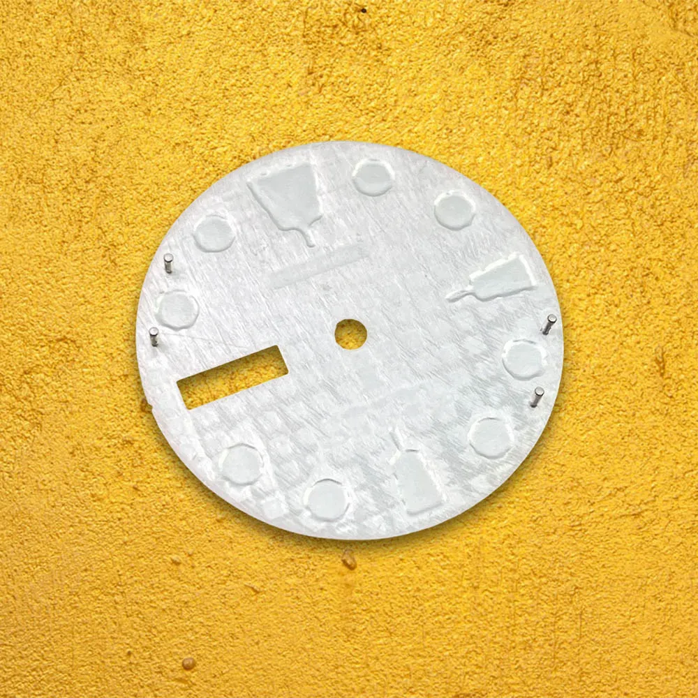 28.5 مللي متر S شعار C3 الأخضر مضيئة صالح NH36/4R36 الحركة التلقائية الهاتفي أحدث أنماط ساعة تعديل الملحقات