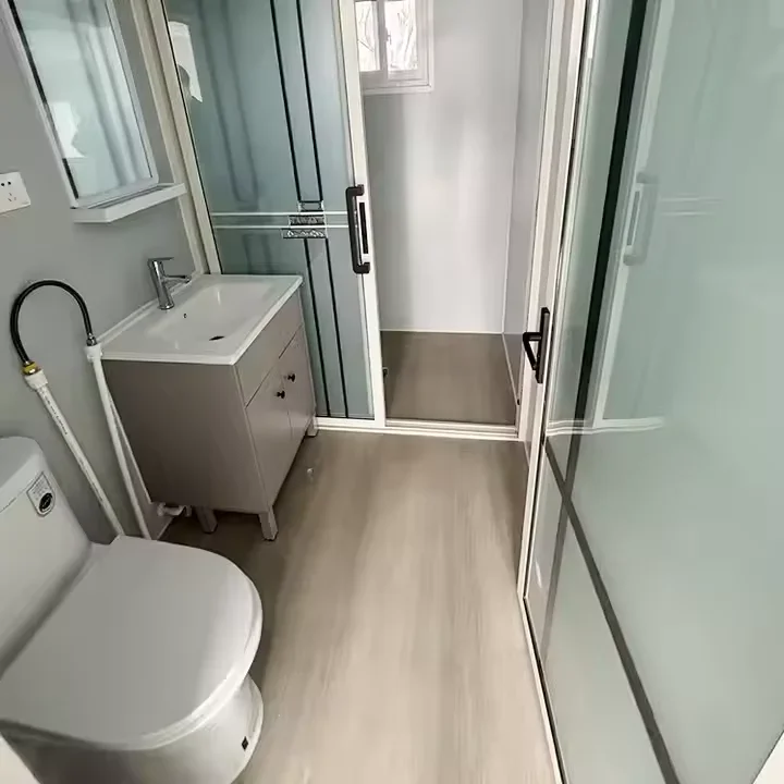 WinFair, superventas, barato, pequeño, fácil de montar, portátil, plegable, Panel sándwich, envío, oficina, contenedor plegable, casa