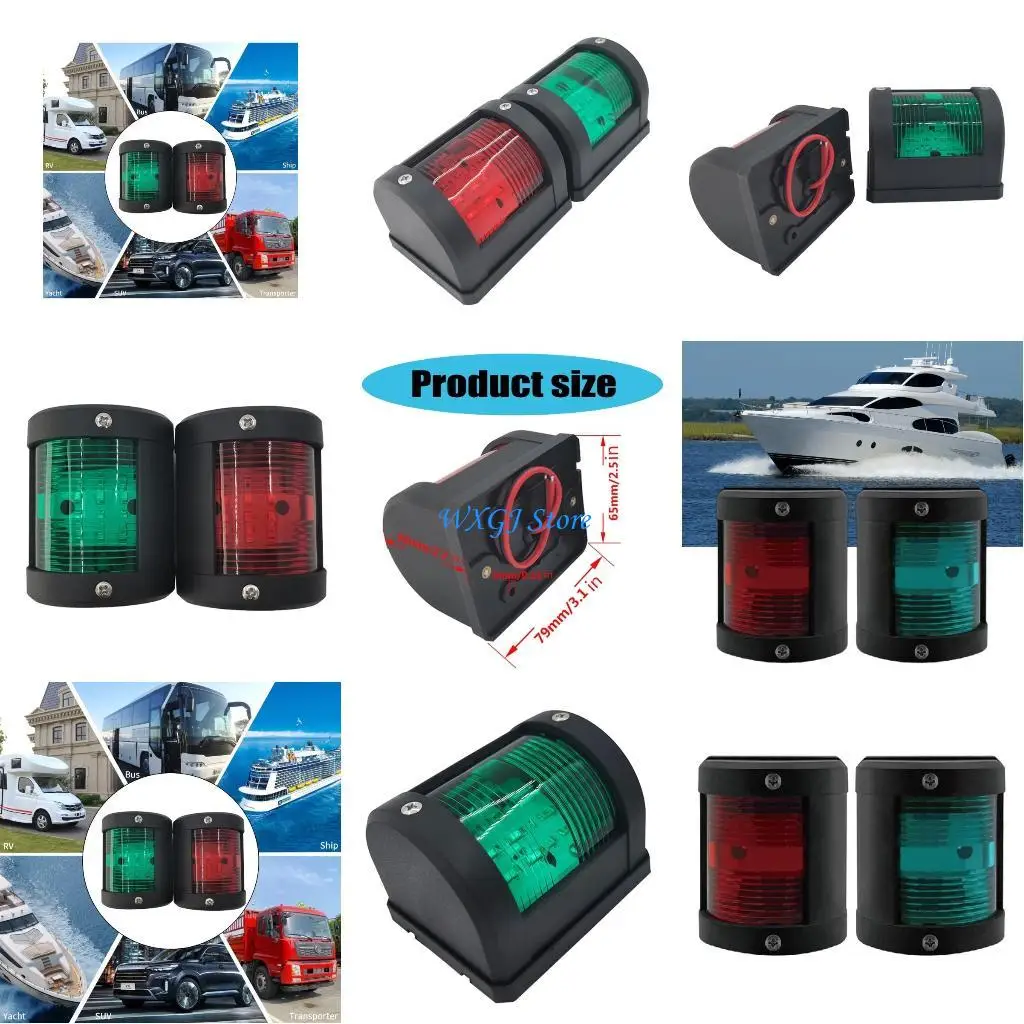 

37JE Energy Saving Led Marine Lights Стабильная навигация навигационные навигационные навигационные лампы Яркость для суровых