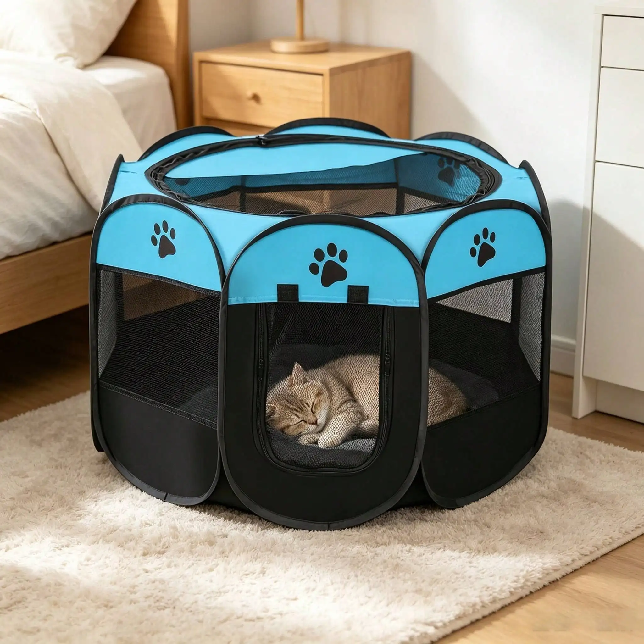 Portable Pet Playpen 3