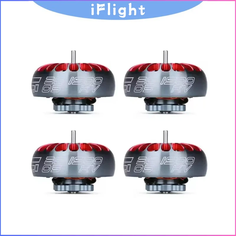 

iFlight XING 2005 1900KV/2550KV 4-6S FPV двигатель с внешним валом из титанового сплава 1,5 мм для FPV