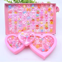 Anéis de flores e arco para meninas, jóias, maquiagem, fingir jogar, princesa decoração, presentes de beleza, 12 pcs, 24 pcs, 36 pcs, conjunto