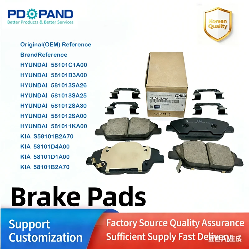 

OEM SPEC High-Quality KIT-REAR DISC BRAKE PAD for Hyundai Santa Fe 15 583022WA00/58302-2WA00
