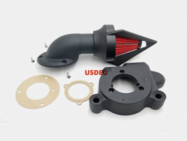 USDEU Air Intakes For Harley Davidson 2014 2015 2016 14 15 16 Red Motorcycle Tip Air Cleaner Kits