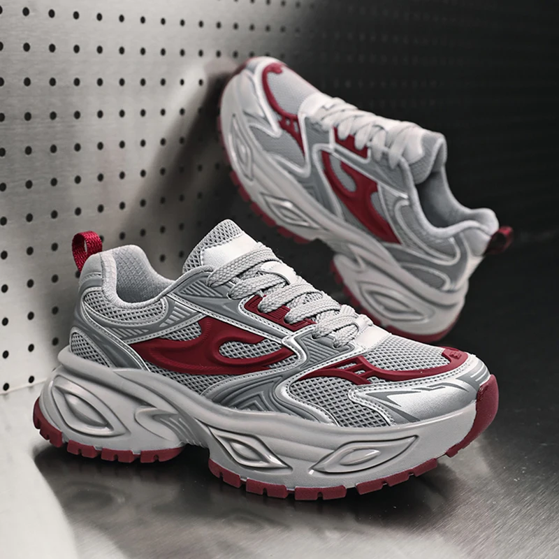 

Mesh Breathable Daddy Shoes Fashion Sports Casual Couple Footwear Comfortable Urban Style Men's And Women's Shoes