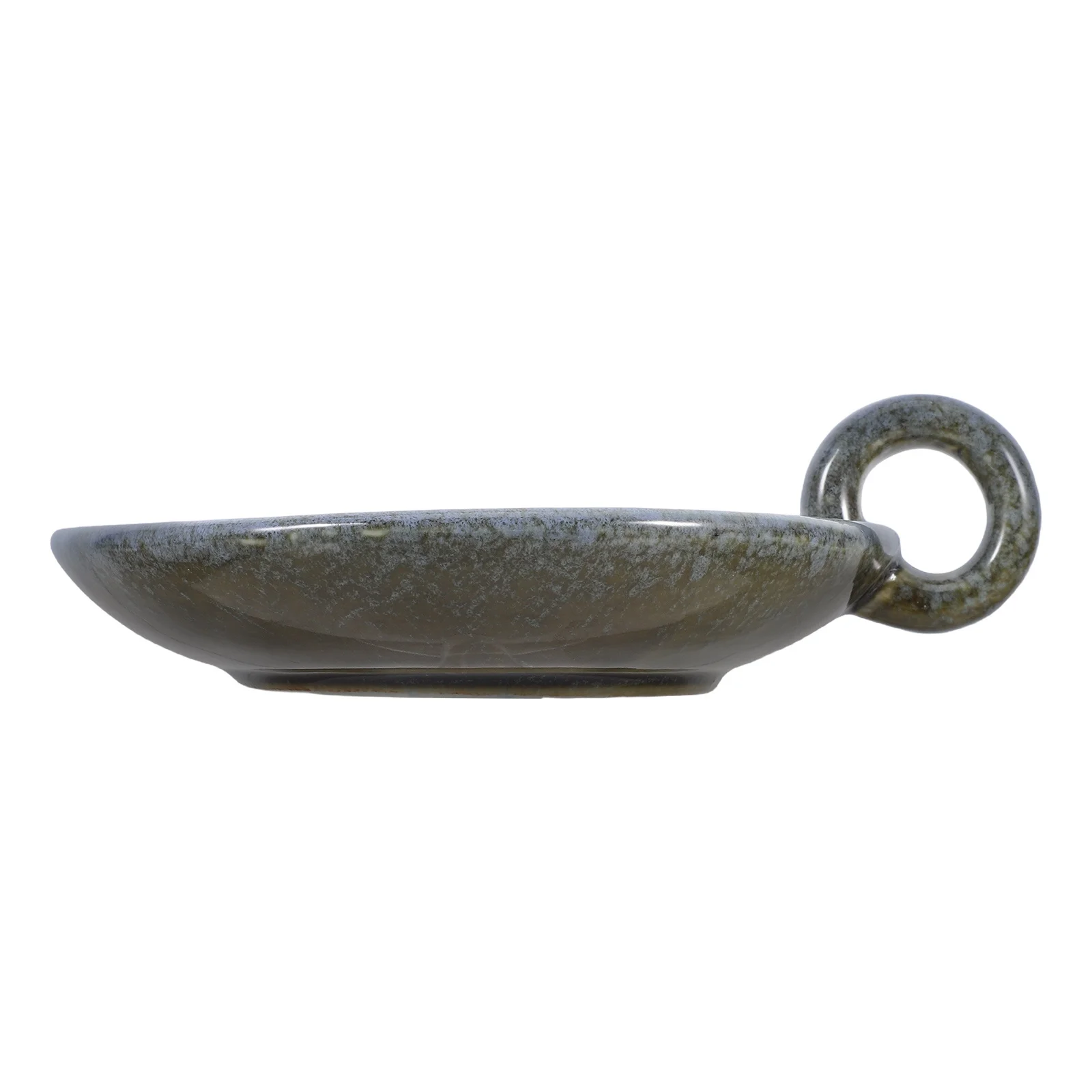 

Ceramic Holder Tray Minimalist Design Sturdy Ancient Ceramic Round Stand for Home Hotel Bedroom Decorative Table