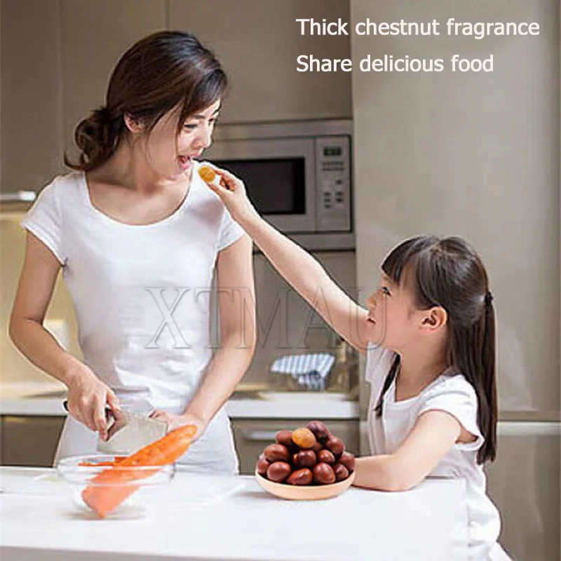 2500 واط الجوز المحمصة الكستناء حبوب البن الفول السوداني بذور المولي فراي الجوز آلة تحميص